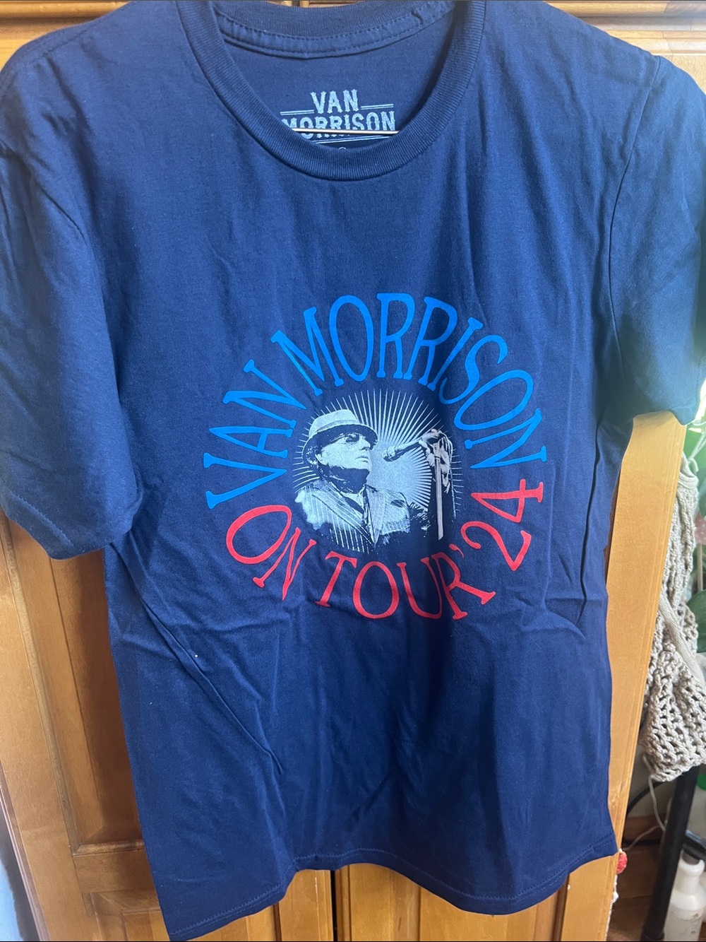 Van Morrison On Tour ‘24 — size Small
